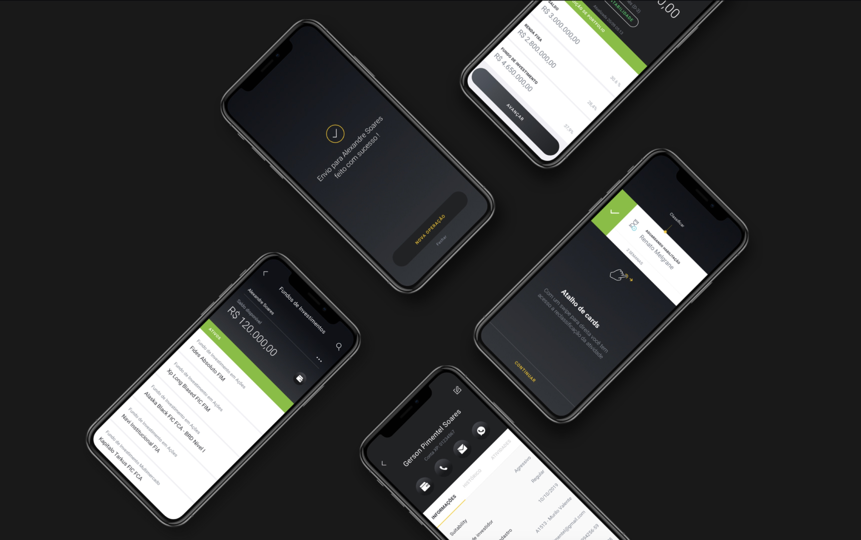 Hub XP — Customer wallet and shopping cart